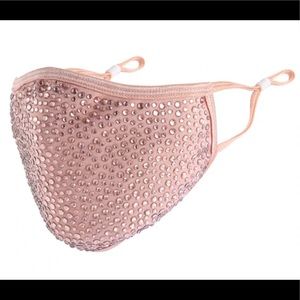 Natalie Mills NEW Destiny Crystal Face Mask in Champagne